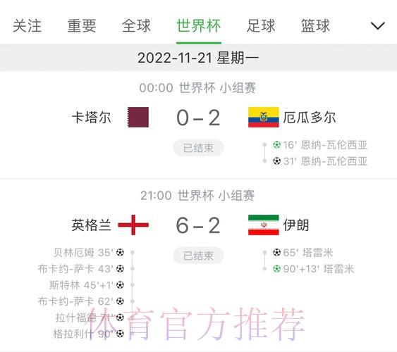 权威世界杯赛事数据比分查询平台
